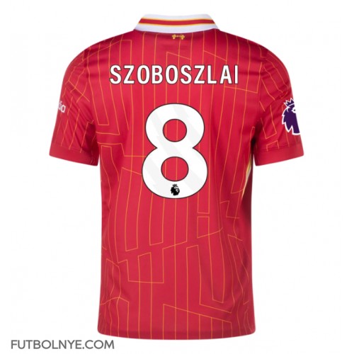 Camiseta Liverpool Dominik Szoboszlai #8 Primera Equipación 2024-25 manga corta